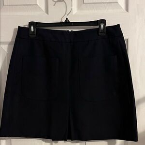LOFT Navy Blue Mini Skirt